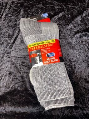 Excell Thermalsport Extreme Weather Merino Wool Blend Socks 2-Pair Pack